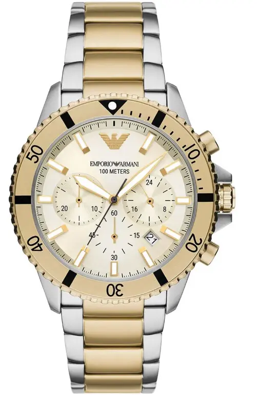 Emporio Armani AR11606 Gümüş/Altin Kol Saati