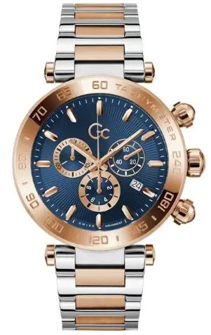 GC GCZ50002G7MF Gümüş/Rose Kol Saati