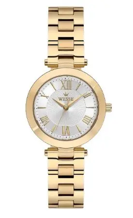 Wesse WWL113902 Kol Saatleri Altin