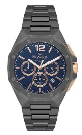 Nacar NC08-29430493-Glrm Koyu Gri Kol Saati