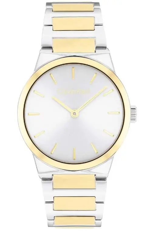 Calvin Klein CK25100113 Gümüş/Altin Kol Saati