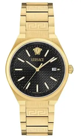 Versace VRSCVE0F00525 Kol Saatleri Altin 39 mm