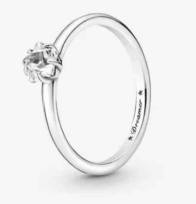 Pandora 190026C01 Yuzuk Gümüş Gökyüzü Işıltılı Yıldız Tektaş Yüzük
