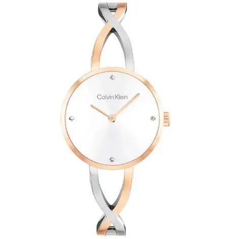 Calvin Klein CK25100060 Gümüş/Rose Kol Saati