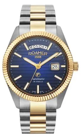 Roamer 981666-47-45-50 Gümüş/Altin Kol Saati