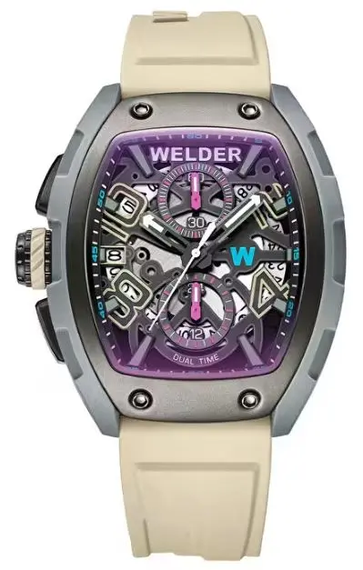 Welder WRM5009 Kol Saatleri Siyah/Gümüş