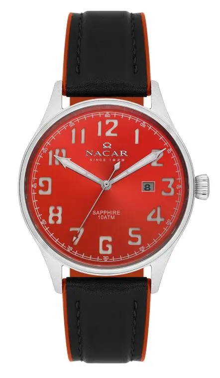 Nacar NC08-29430617-ARL1 Siyah / Kirmizi Kol Saati