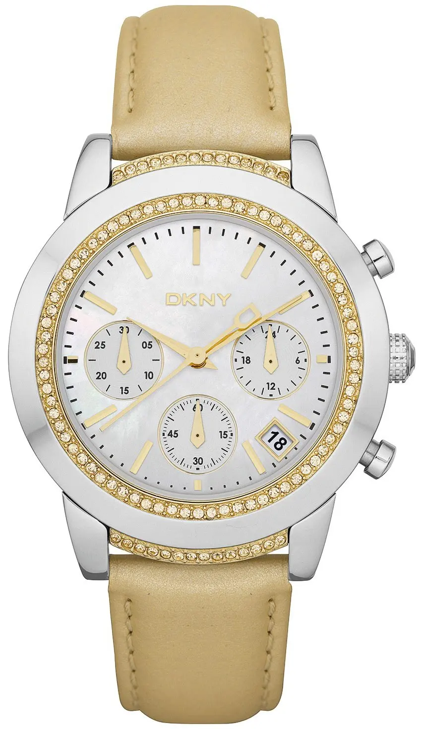 DKNY NY8584 Bej Kol Saati