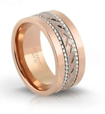 Love Ring LVR504-24 Yuzuk Rose Gold