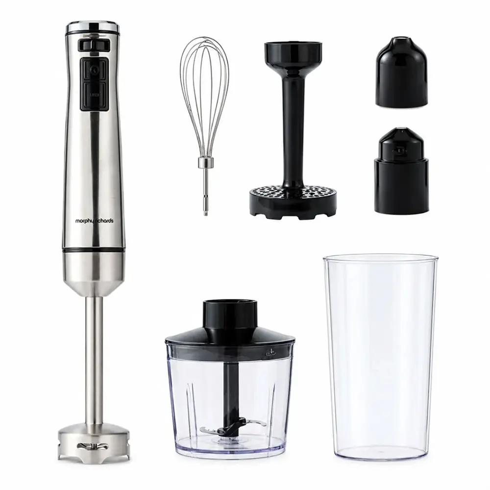 MORPHY RICHARDS 5-in-1 HB64114S Gümüş blender ve Doğrayıcı