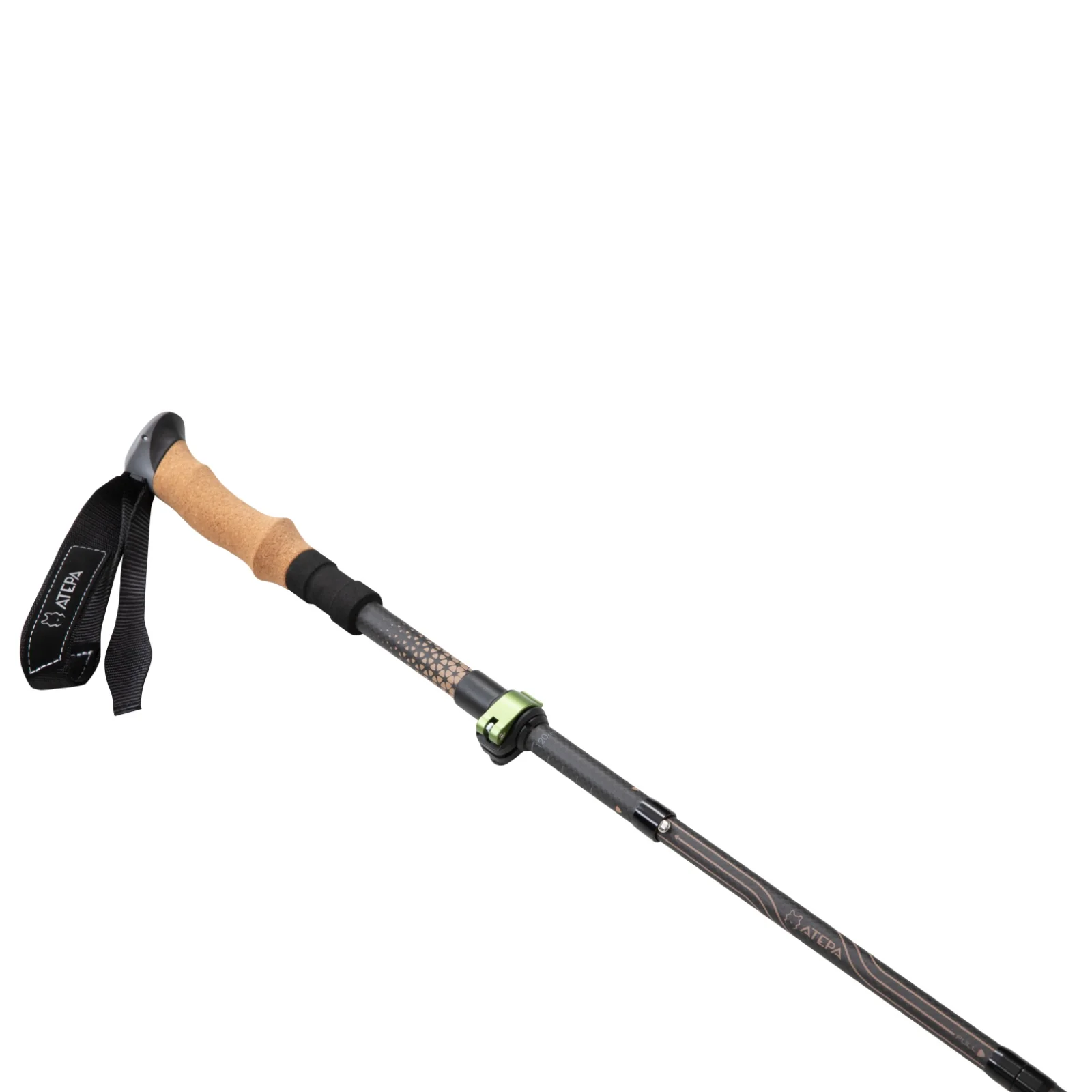 Atepa Karbon Fiber Teleskopik Trekking Batonu