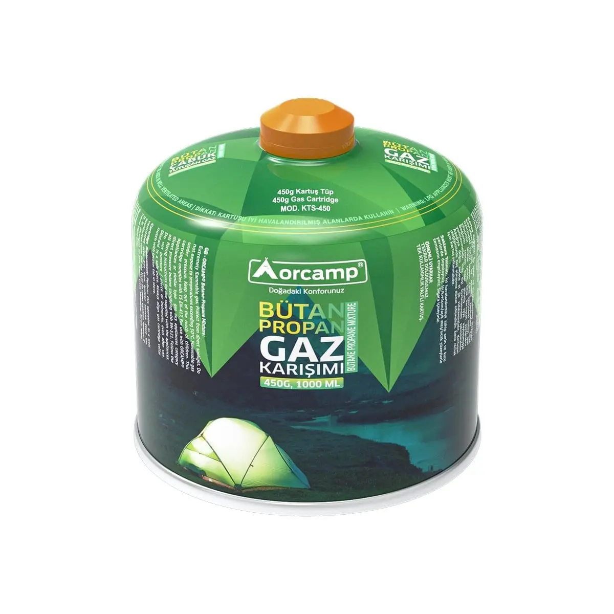 Orcamp 450gr Gaz Kartuş Tüp