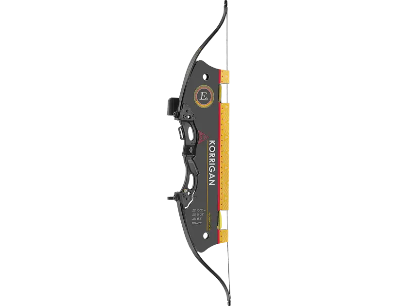 Korrigan Genç Recurve Yay Siyah 10-15LB (Ek)
