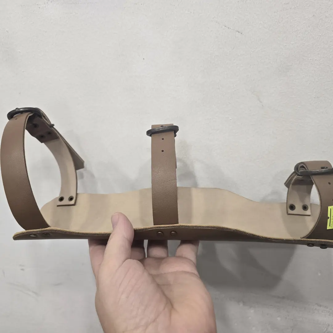 Okçuluk İçin El Yapımı Deri Kol Koruyucu 32 Cm